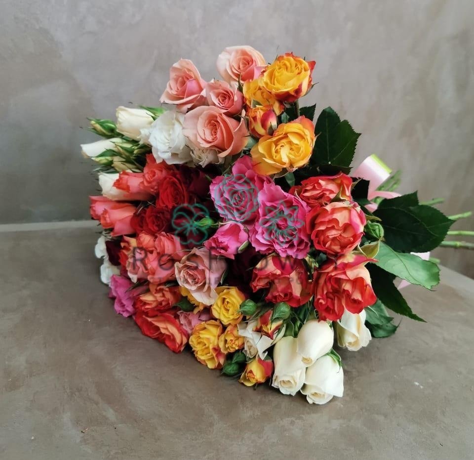 Букет цветов из: Розы в Новобейсугской