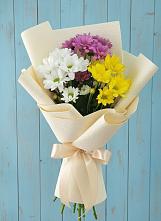 Букет цветов из:  Хризантемы в Новобейсугской
