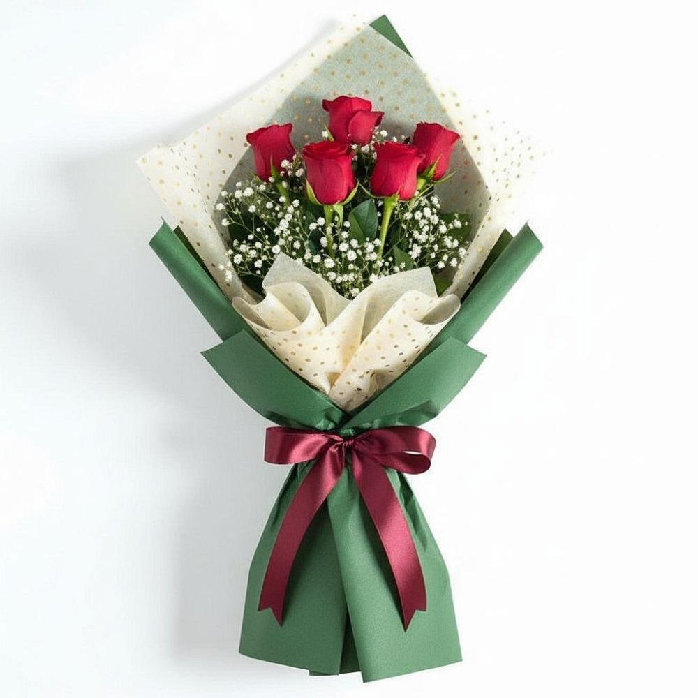 Букет цветов из: Розы в Новобейсугской