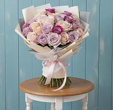 Букет цветов из:  Розы в Новобейсугской