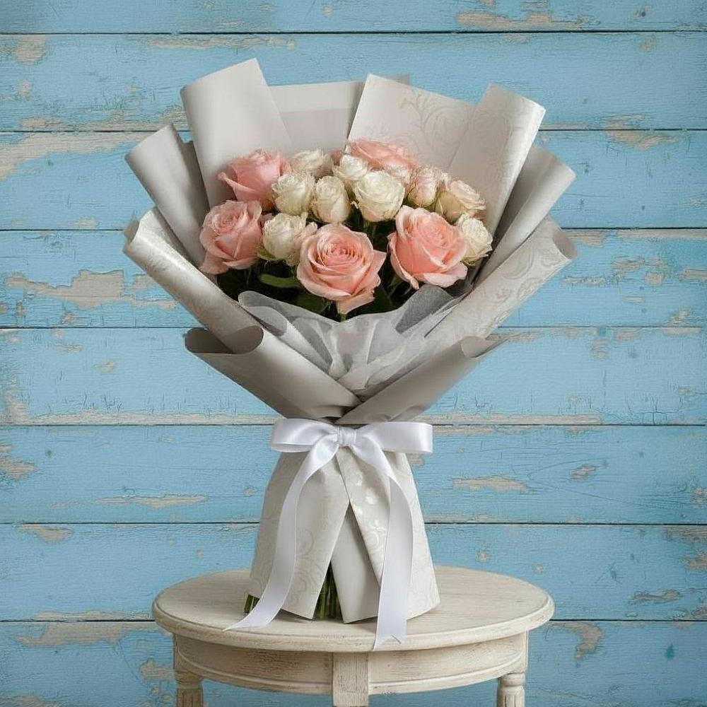Букет цветов из: Розы в Новобейсугской