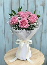 Букет цветов из:  Розы #REPLACE_PRED# Новобейсугской