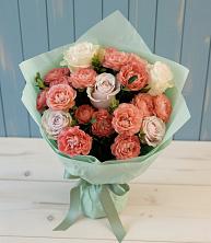 Букет цветов из:  Розы в Новобейсугской