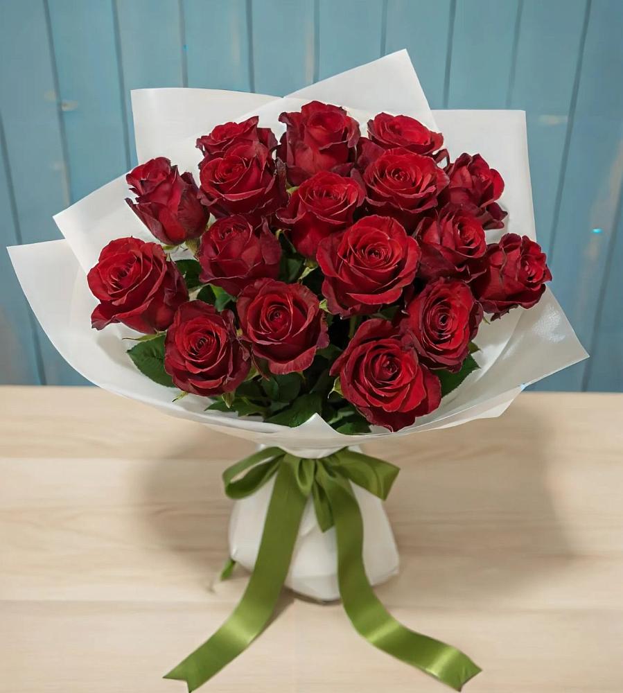 Букет Красные розы в Новобейсугской