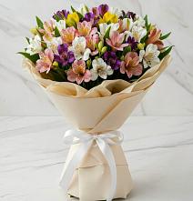 Букет цветов из:  Альстромерии #REPLACE_PRED# Новобейсугской