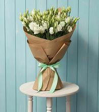 Букет цветов из:  Лизиантусы #REPLACE_PRED# Новобейсугской