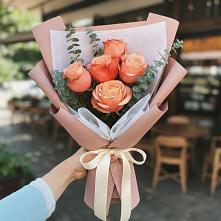 Букет цветов из:  Розы в Новобейсугской