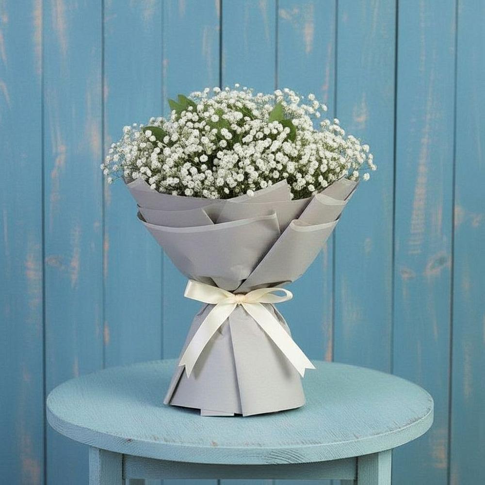 Букет цветов из: Гипсофила в Новобейсугской