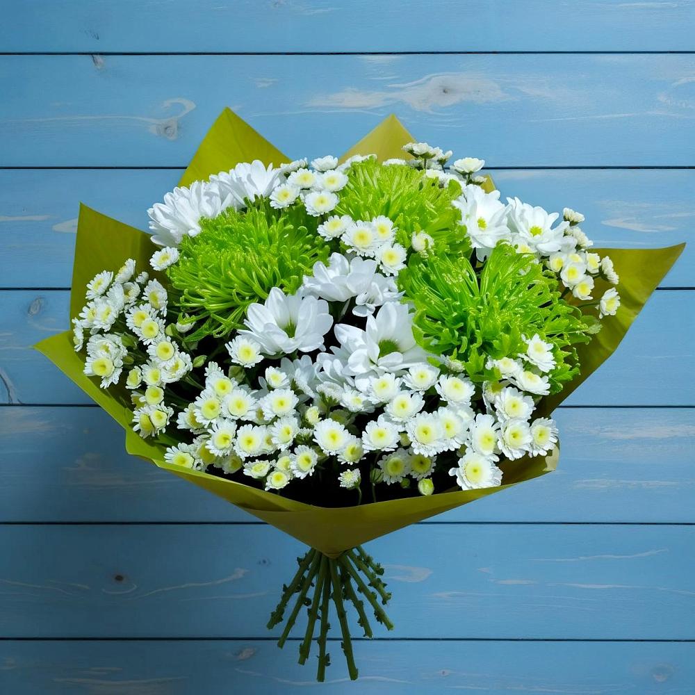 Букет цветов из: Хризантемы в Новобейсугской