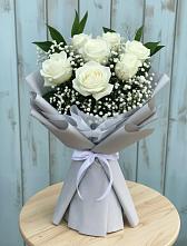 Букет цветов из:  Розы в Новобейсугской