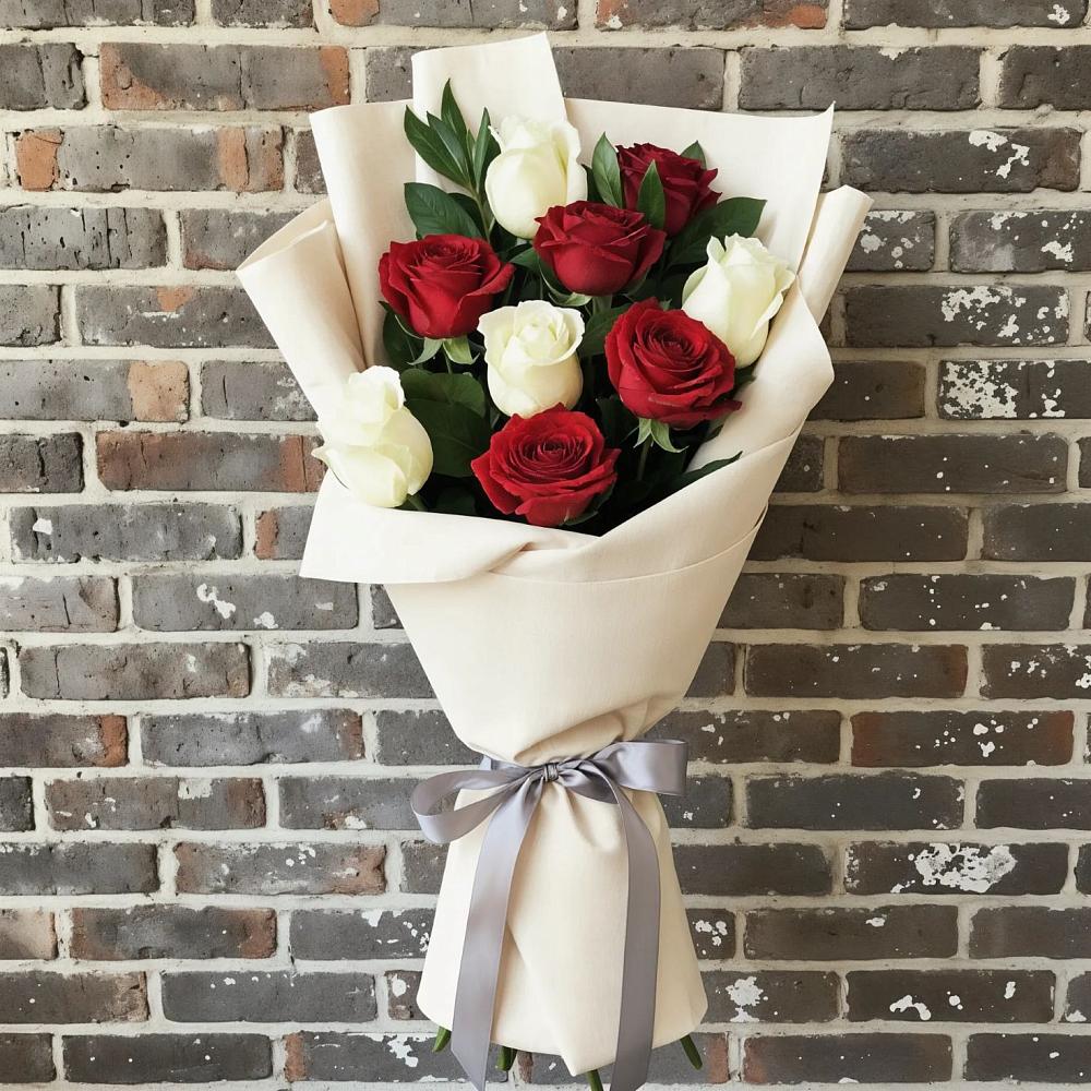 Букет цветов из: Розы в Новобейсугской