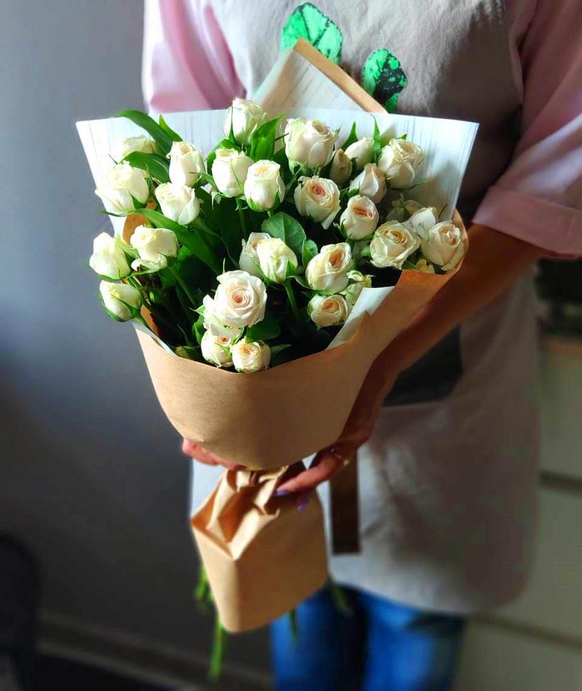 Букет цветов из: Розы в Новобейсугской