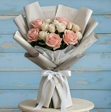 Букет цветов из:  Розы в Новобейсугской