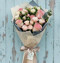 Букет цветов из:  Розы в Новобейсугской
