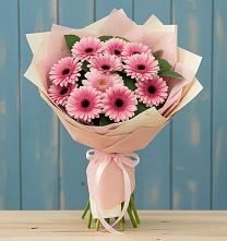 Букет цветов из:  Герберы в Новобейсугской