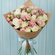 Букет цветов из:  Розы #REPLACE_PRED# Новобейсугской